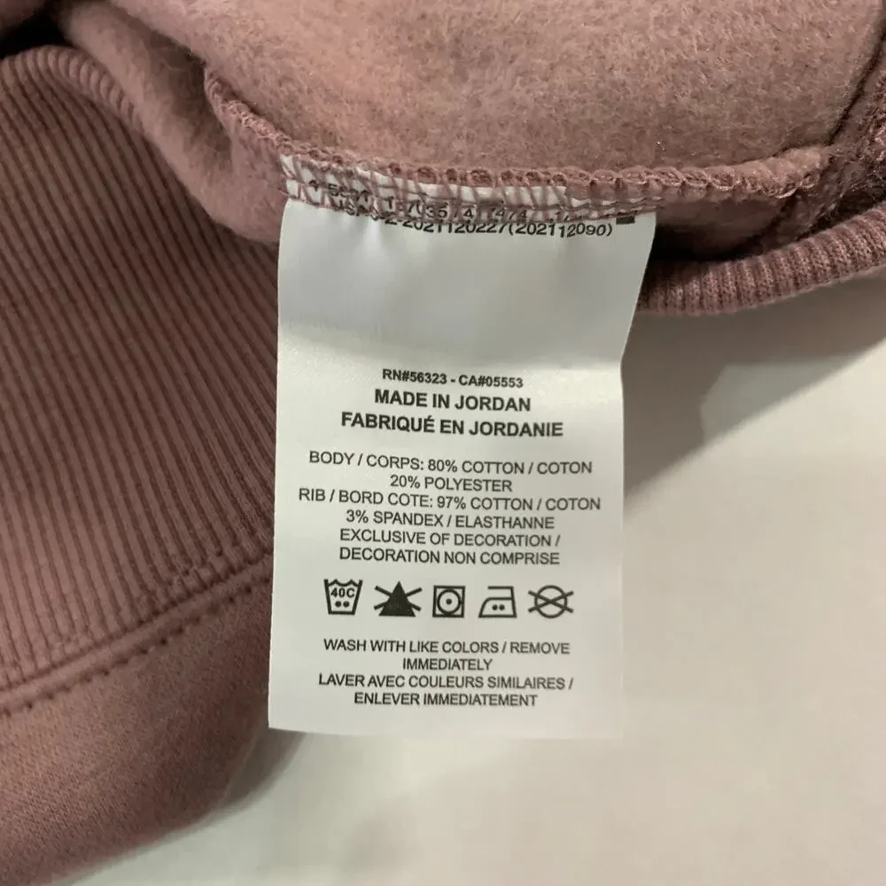 Nike Sportswear Phoenix Fleece Oversized Crewneck Sweatshirt M Smokey Mauve